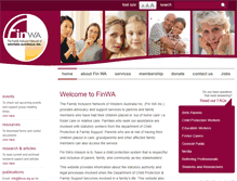 Tablet Screenshot of finwa.org.au